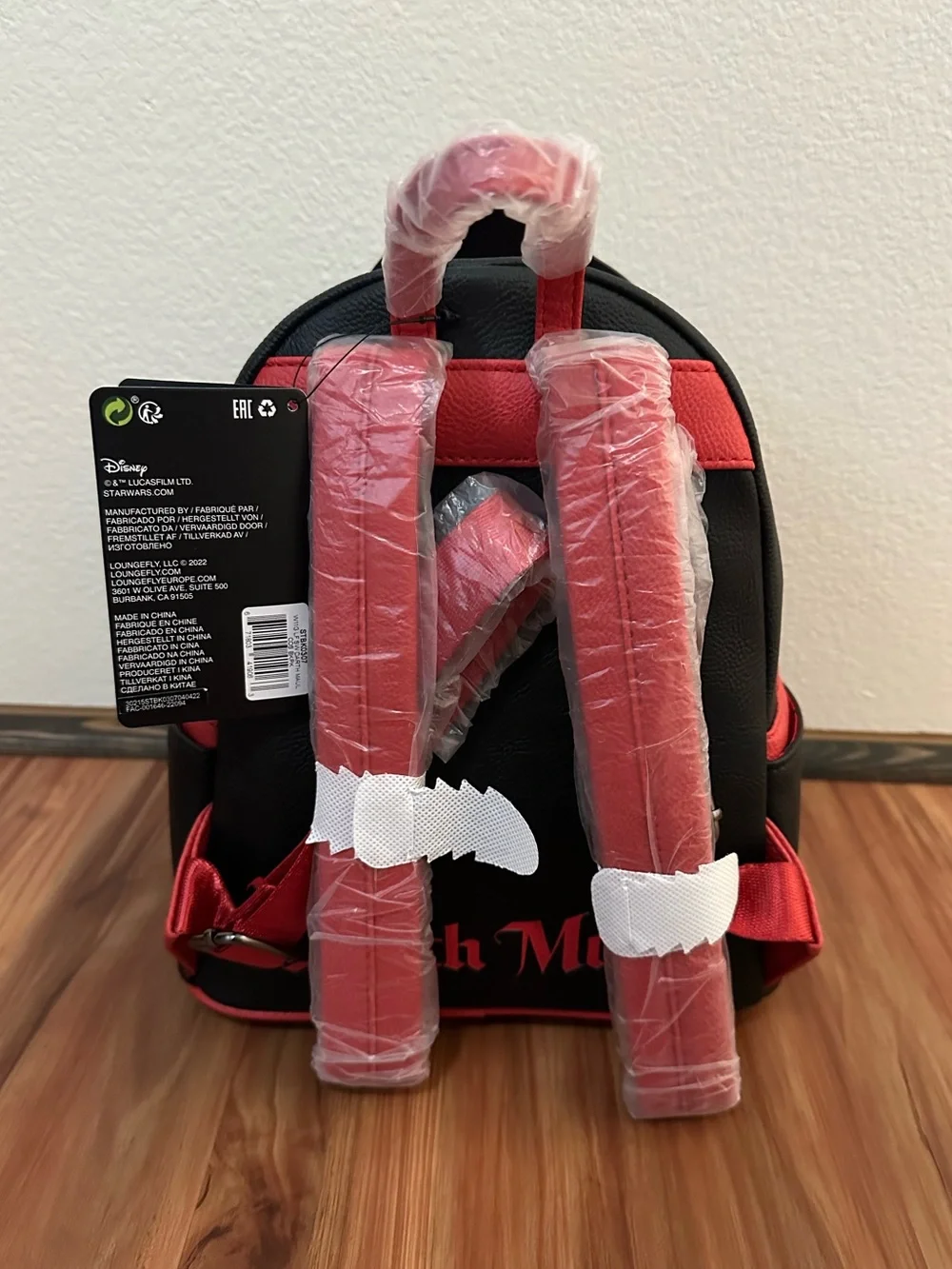 NWT Loungefly Star Wars Darth Maul cosplay backpack